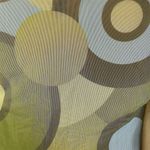 NOM 70s Retro Disco Geometric Dress Women's Medium Multicolor Knee Length Formal Green Photo 8