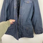L.L.Bean Womens East End Explorer Parka Jacket Lined Blue Photo 6