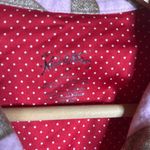 Nick & Nora  Sock Monkey Warm Flannel Nightshirt Size Medium Christmas Holiday Photo 2