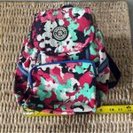 Jinqiaoer mini backpack Multicolored Pink Green White Zippers Great Shape Photo 5