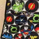 Justice League Women’s Scrubs Scrub Vet Dental Medical Cartoon Size 2XL Black Photo 9