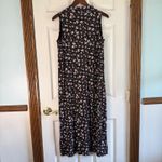 J.Jill  Maxi Dress Floral Print Sleeveless‎ Casual Sundress Petite Small Photo 6