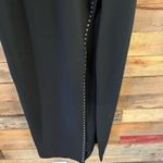 XScape  Black Studded Spaghetti‎ Strap Evening Maxi Dress Size 8 Photo 8