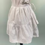 Tularosa X Revolve White Sleeveless Mini Floral Luzali Mini Wrap Dress Size M Photo 8