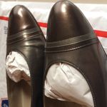 Salvatore Ferragamo NEW women's 8.5 AAA extra narrow shiny brown dress shoe NWOT Photo 5