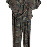 MISA Los Angeles Misia woman’s Camo top and joggers set size small Photo 0