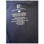 New York & Company Blue Green Yellow Striped Stretchy Sleeveless Knit Top Large Photo 7