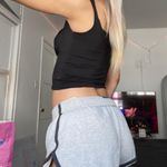 black ruffle coquette square neck tank top Photo 2