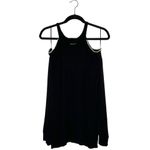 Michael Lauren  Jaylee Pearl Cold Shoulder Top Women's Black Size XS Extra Small Photo 1