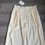 The Frankie Shop NEW  pamela trousers in cornsilk Medium Photo 3