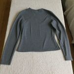 EXPRESS Vintage Gray Crewneck Long Sleeve Top -Sz Medium Photo 2