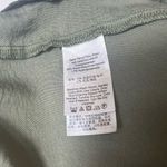 DKNY ✨ Pant 6 Cargo Satiny army Green Zip 1/2 elastic pull on Photo 8