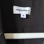 superdown Revolve Miley black saying oversized blazer dress Photo 7