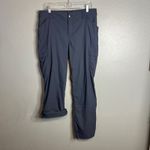 Duluth Trading Co Dry On The Fly Cargo Pant Women Size 14x31 Hiking Convertible Gray Photo 4