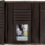 Lariats & Lace Leather Tri-Fold Wallet Photo 1