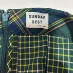 Aritzia Sunday Best Olive Mini Micro Pleated Skirt Photo 2