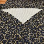 Vintage White large lace shawl with ruffles Photo 7