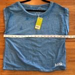 Blink  Blue Bumwash Open Back Tee, L Photo 6