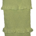 Forever 21 Forever‎ 21 Womens Tube Top Dress Tiered Size Medium Yellow Stretch Blend New Photo 2