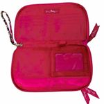 Vera Bradley Pink Paisley Boho Wallet Wristlet Bohemian Hippie Small Purse Photo 3