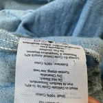 RIXO Sara Tiered Ruffled Denim Midi Dress Size Medium US 8 UK 12 Blue Photo 10