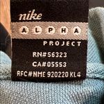 Nike Golf Women's Zip Up Polo Golf Short Sleeve Blue Shirt Size Small Photo 9