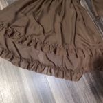 Yummi 2x plus size dress Brown Flowy with Ruffle Hem Photo 2