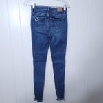 American Eagle  Women's Stretch Super High Rise Jegging Jeans Size 0Regular Photo 4