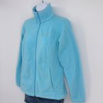 Columbia  Fleece Jacket Full Zip Aqua Blue Womens Size S Winter Outerwear Warm Photo 1