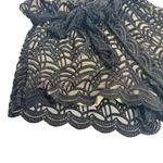 Stone Cold Fox  Grady Bloomer Black & Tan Lace High Waist Size 2 Small/Medium‎ Photo 3