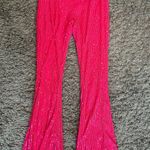 Nasty Gal Pink Sequin Flair Pants Photo 0