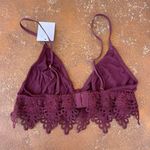 Urban Outfitters NWT maroon lace bralette  Photo 1