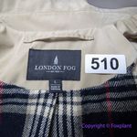 London Fog Trench Coat belted, women size L Photo 14