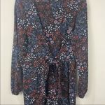 Orange Creek  black floral jumpsuit L Photo 7