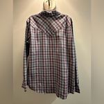 Wrangler Wrancher size Large plaid pearl button long sleeve work wear sh… Photo 1