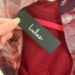 Lulus Langley Mauve Multi Floral Backless Maxi Dress Photo 5