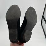 Zodiac black Madison ankle bootie shoe block heel almond toe autumn size 8.5 Photo 7