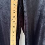 Chico's  Pants Womens S Black Velvet Ankle Stretch‎ Trousers Slim Straight Classic Photo 5