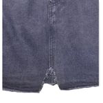 Missguided Denim Skirt Black Size 4 Mirco Mini Bratz High Waisted Shark Bite Photo 3