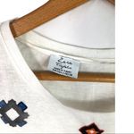 ZARA , Trafaluc - Embroidered White Tee - Small Photo 3