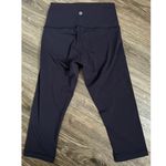 Lululemon  Pants Womens 4 Blue Running Outdoors Athletic Crop Photo 4