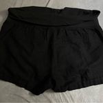 Old Navy Maternity black womens small shorts with drawstring Photo 4