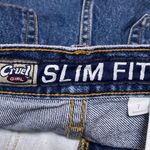 Cruel Girl Blue Slim Fit High Waist Frayed Raw Hem Cut Off Denim Jeans Shorts 7 Photo 3