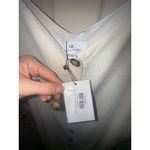 Women's LD Jean Daisy Beige & Brown Button Cami Mini Dress Large Photo 4