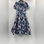 Diane Von Furstenberg Diane Von Furstenburg Queena Dress in Pink Floral Poplin Photo 2