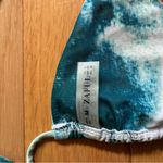 Zaful New With Tags Tie-Die Bikini Set Womens Size Medium White Bottoms Included Photo 7