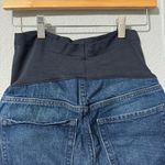 Old Navy  Women Dark Blue Maternity Slouchy Straight Casual Summer‎ Shorts Size 4 Photo 4