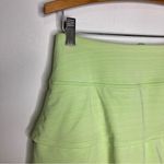 Athleta swagger skort tiered ruffle mesh shorts womens size small green athletic Photo 1
