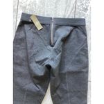 J.Crew  Womens Pixie Skinny Fit Ankle Length Dress Pants Back Zip Gray Size 2 Photo 5