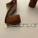 Caparros Heels CAPORICCI Chestnut Suede Women's Mules-made in Italy 38 1/2Vero Cuoio 81/2 Photo 6